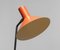 Dutch Grasshopper Floor Lamp in Orange by J.J.M. Hoogervorst for Anvia, 1960, Image 2