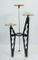 Modernist Brutalist Iron & Brass Three-Light Candelabra, 1960s 7