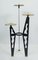 Modernist Brutalist Iron & Brass Three-Light Candelabra, 1960s, Image 7