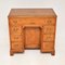 Bureau Knee Hole en Ronce de Noyer, 1930s 1