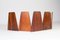 Mid-Century Bookends by Kai Kristiansen for FM, 1960s, Set of 8 4