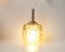 Danish Mid-Century Glass & Brass Pendant Lamp from Vitrika, 1960s 9