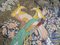 Quilt Wandteppich mit Vogelmotiv, 1950er 6