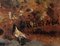 Louis Rheiner, L'étendage au bord du lac, Oil on Wood, Framed, Image 3