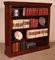 Vintage Open Bookcase in Mahogany 3