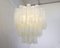 Italian Opal Suspension Lamp in Murano Glass, 1980s 6