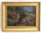 Louis Rheiner, Paysage en montagne au bord du ruisseau, Oil on Canvas, Framed 2