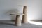 Italian Tables in Travertine by Angelo Mangiarotti, 1970s, Set of 2 9