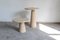 Italian Tables in Travertine by Angelo Mangiarotti, 1970s, Set of 2, Image 11