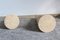 Italian Tables in Travertine by Angelo Mangiarotti, 1970s, Set of 2 2