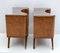 Italian Bedside Tables in Walnut, 1930s, Set of 2 8