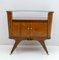 Italian Bedside Tables in Walnut, 1930s, Set of 2, Image 5