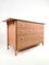 Pink Chest of Drawers in Bamboo and Leather by Italo Gasparucci, 1970s, Image 1