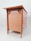 Pink Chest of Drawers in Bamboo and Leather by Italo Gasparucci, 1970s 5