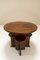 Amsterdam School Side Table in Solid Oak with Coromandel, the Netherlands, 1920s, Image 5