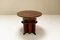 Amsterdam School Side Table in Solid Oak with Coromandel, the Netherlands, 1920s, Image 15