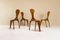 La Sterne Dining Chairs in Lingue Wood by Polyte Solet, France, 2000s, Set of 4 3