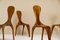La Sterne Esszimmerstühle aus Lingue Holz von Polyte Solet, Frankreich, 2000er, 4er Set 5