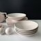 Matte Pink Colorstone Ceramic Sasaki Dinner Set by Massimo and Lella Vignelli, Japan, 1980s, Set of 27 6