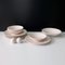 Matte Pink Colorstone Ceramic Sasaki Dinner Set by Massimo and Lella Vignelli, Japan, 1980s, Set of 27 10