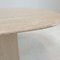 Italian Oval Coffee Table in Travertine, 1980s, Image 17