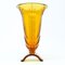 Art Deco Glass Vase from Val Saint Lambert, Belgium, 1950s, Image 9