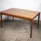 Extendable Teak Dining Table attributed to Henning Kaerjnulf for Vejle Chairs Furniture Factory, 1960s 3