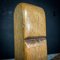 Antique Church Chair with Thatched Seat, 1800s 7