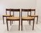 Vintage Yugoslavian Dining Chairs in Wood and Rattan, 1980s, Set of 4, Image 1