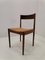 Vintage Yugoslavian Dining Chairs in Wood and Rattan, 1980s, Set of 4 5