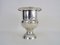 Vintage Medici Champagne Bucket in Silver Metal, 1960s 7