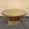20th Century Art Deco Wooden Coffee Table and Chosen Glass, 1930s, Image 1