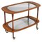 Mid-Century Service Cart in Teak & Glass by Cesare Lacca for Cassina, 1950s 2
