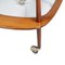 Mid-Century Service Cart in Teak & Glass by Cesare Lacca for Cassina, 1950s, Image 5