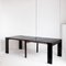 Vintage French Extendable Table in Lacquered Wood by Paul Michel, 1990s, Image 3