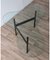 Asymmetrical Metal and Glass Tripod Coffee Table, 1970s, Image 8