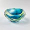 Italian Submerged Diamond-Shaped Bowl in Murano Glass by Flavio Poli for Alessandro Mandruzzato, 1960s 3