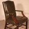 Fauteuil en Cuir Vert Foncé, Angleterre 8