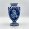 Antique German Blue Faience Vases from Delft Bonnie, 1890s, Set of 3 5