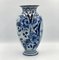 Antike deutsche blaue Fayence Vasen von Delft Bonnie, 1890er, 3er Set 7