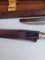 Table Knives with Rosewood Handle and Steel Blade, 1930s, Set of 12 3
