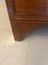Antique George III Figured Mahogany Bow Front Chest of Drawers, 1820s 9