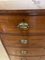 Antique George III Figured Mahogany Bow Front Chest of Drawers, 1820s, Image 7
