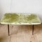 Italian Side Table with Green Marble Look, 1960s, Image 1