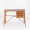 Vintage French Desk in Cane and Rattan by Louis Sognot, 1950 2
