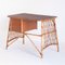 Vintage French Desk in Cane and Rattan by Louis Sognot, 1950 4