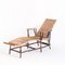 Vintage French Chaise Lounge in Cane and Wicker, 1950s 6