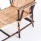 Vintage French Chaise Lounge in Cane and Wicker, 1950s 12