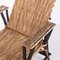 Vintage French Chaise Lounge in Cane and Wicker, 1950s 13