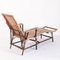 Vintage French Chaise Lounge in Cane and Wicker, 1950s 3